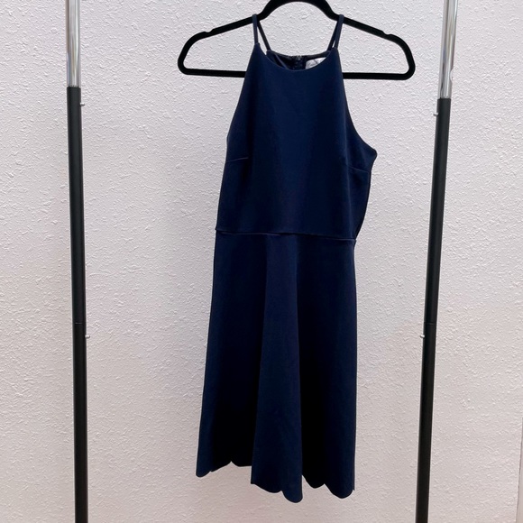 Emerald Sundae Dresses & Skirts - Navy halter neck dress